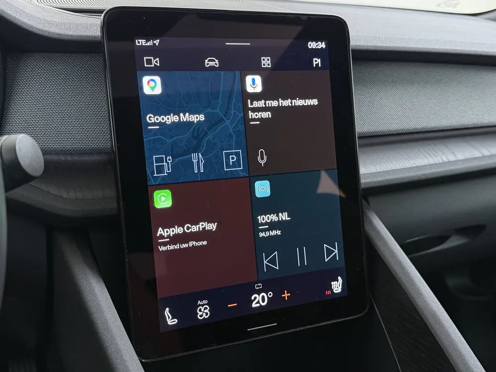 Polestar 2 Long Range Warmtepomp Panoramadak Head-up display uit 2021, foto 20