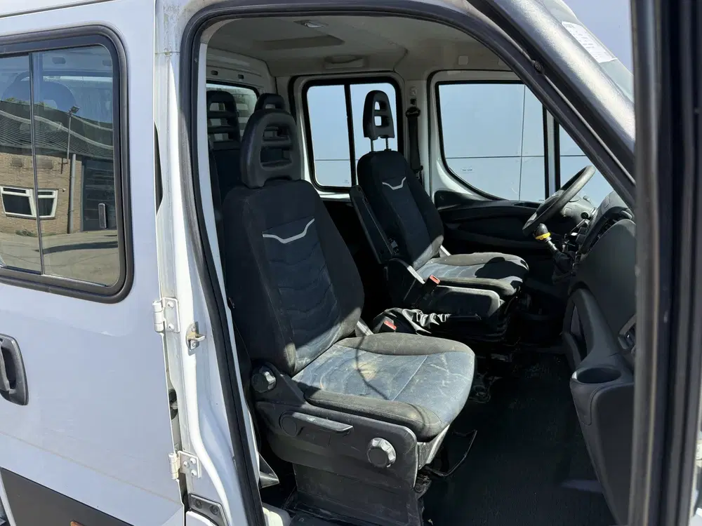 Iveco Daily 35C14 2.3 Kipper Dubbele Cabine Dubbelluch uit 2021, foto 10