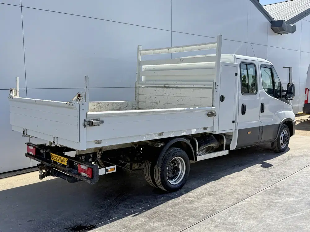 Iveco Daily 35C14 2.3 Kipper Dubbele Cabine Dubbelluch uit 2021, foto 4