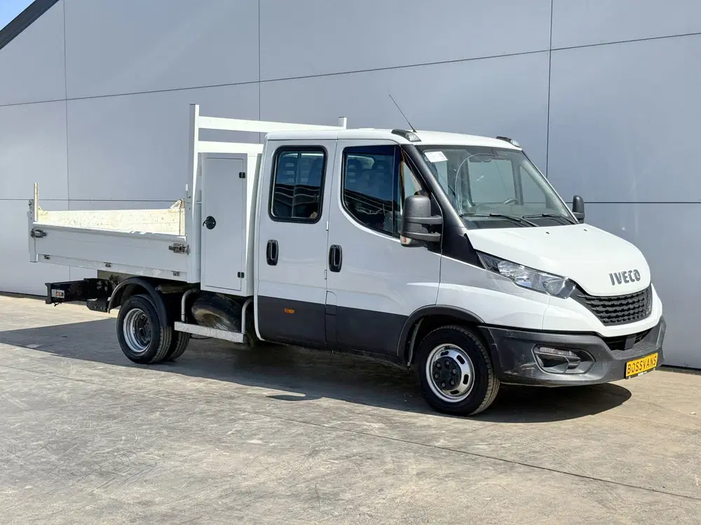 Iveco Daily 35C14 2.3 Kipper Dubbele Cabine Dubbelluch uit 2021, foto 5