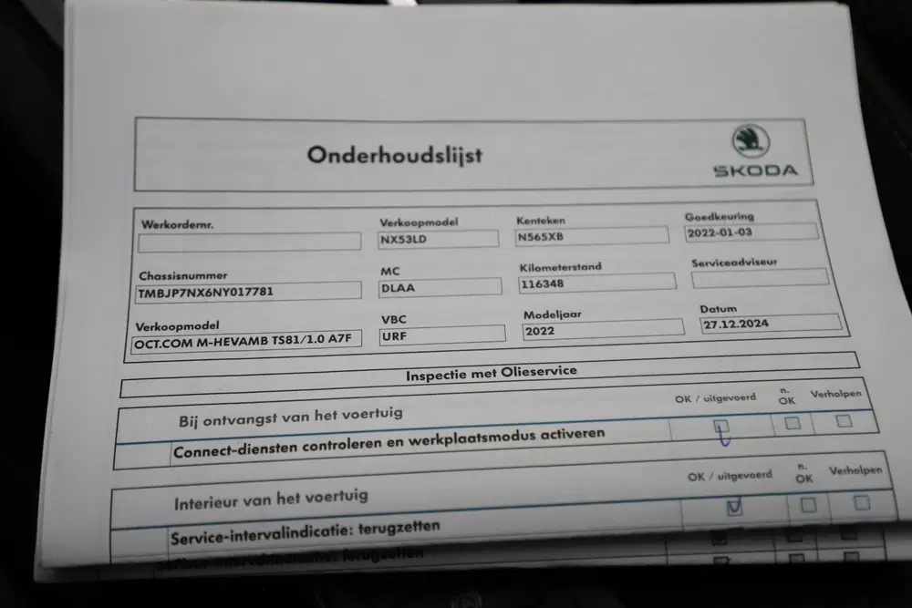Skoda Octavia 1.0 e-TSI Ambition Automaat Virtual Cock uit 2022, foto 20