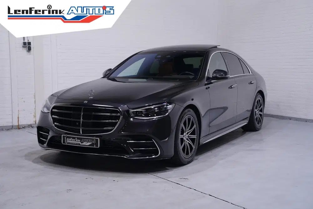 Mercedes-Benz S-Klasse 450 4MATIC AMG Line NAP Head-up Panod uit 2021