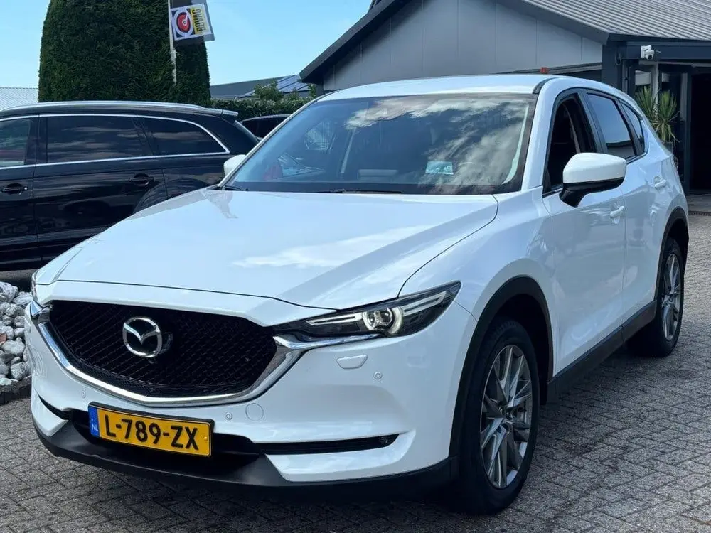 Mazda CX-5 2.5 194 GT-M 2019 Wit Automaat Trekhaak 2000KG CX uit 2019