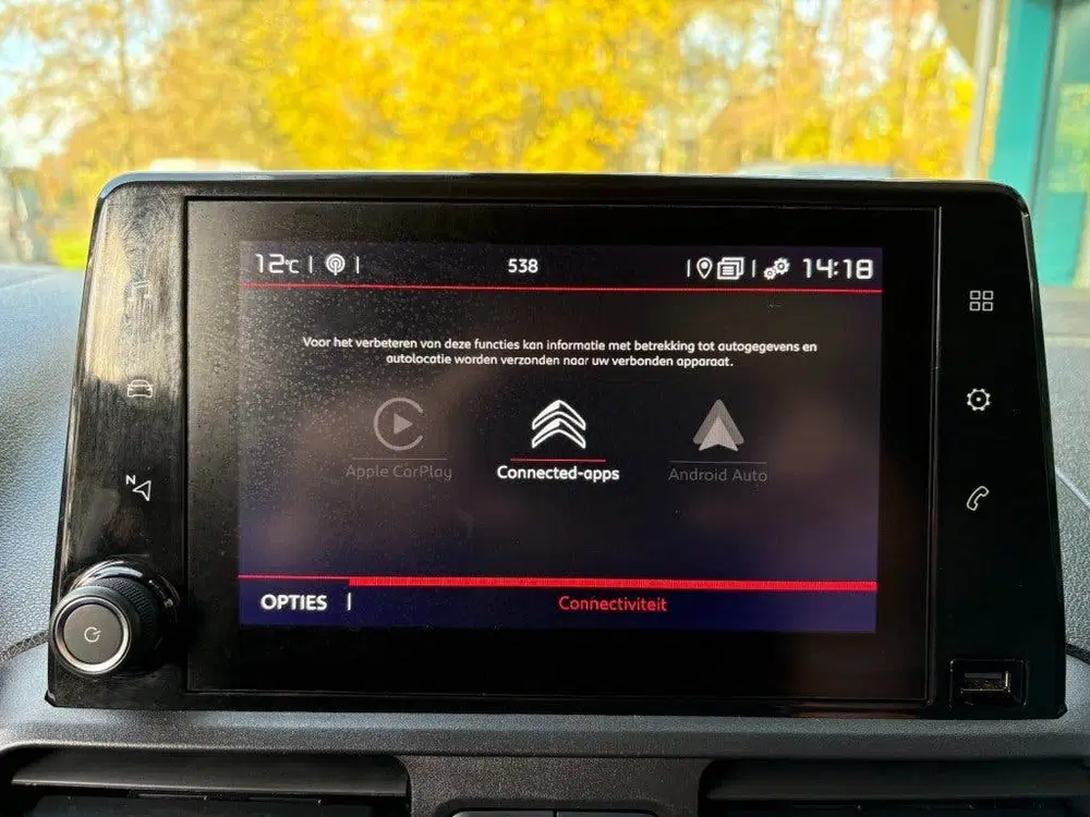 Citroën Berlingo Citroen BERLINGO 1.5 BlueHDI 100pk CarPlay uit 2021, foto 16