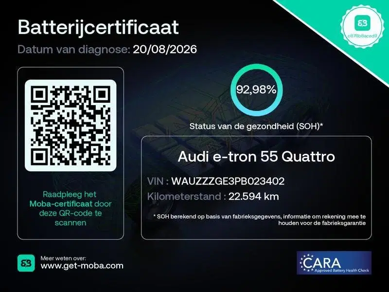 Audi e-tron 55 quattro 95 kWh uit 2023, foto 5