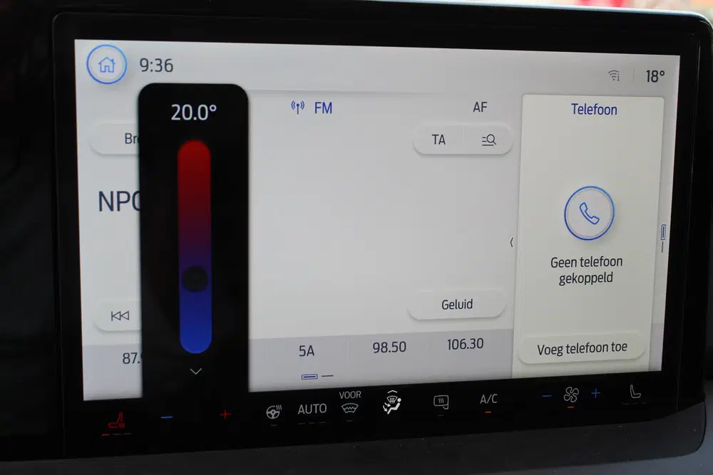 Ford Transit Courier Trend 44 kWh 100kW uit 2025, foto 17