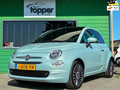 Fiat 500 1.0 Hybrid Mint Breeze|2e Eigenaar|Panoramadak|Navi uit 2020