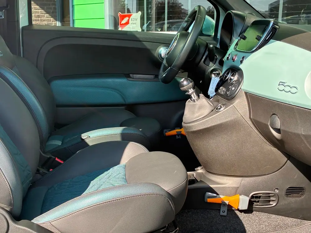 Fiat 500 1.0 Hybrid Mint Breeze|2e Eigenaar|Panoramadak|Navi uit 2020, foto 15