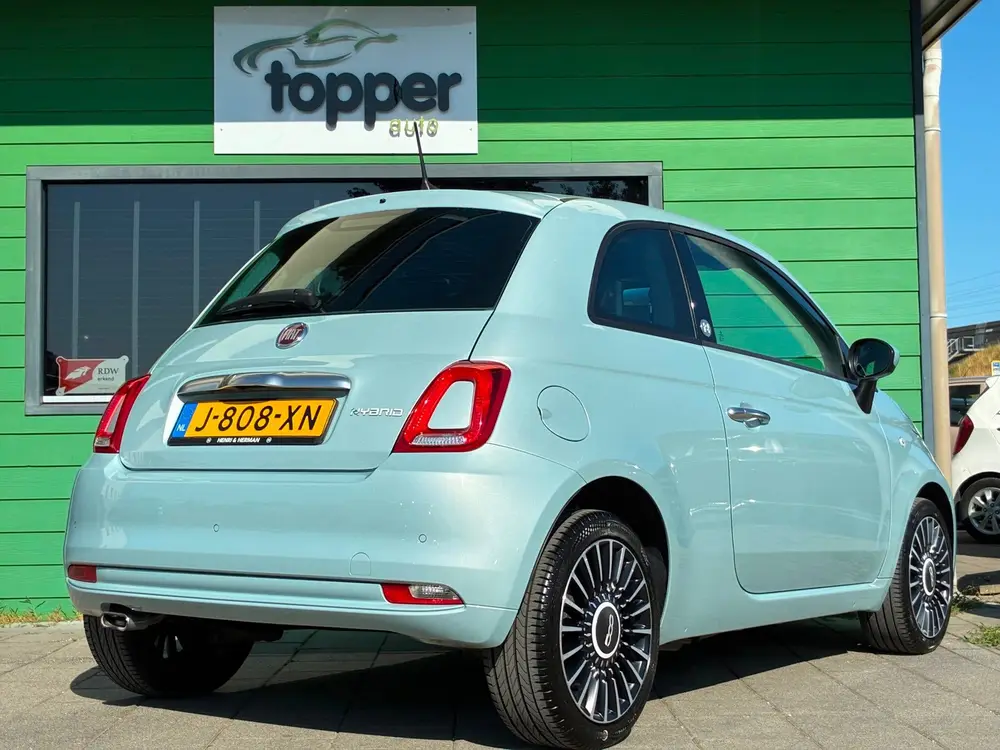 Fiat 500 1.0 Hybrid Mint Breeze|2e Eigenaar|Panoramadak|Navi uit 2020, foto 3