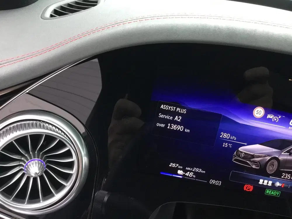 Mercedes-Benz EQS 450 4MATIC AMG Line 108 kWh uit 2024, foto 8