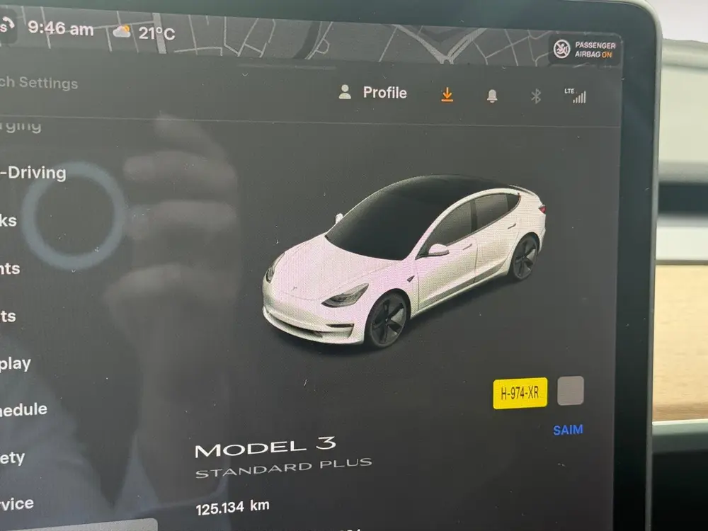 Tesla Model 3 Standard RWD Plus 60 kWh 87,8% SoH | 448Km Act uit 2020, foto 13