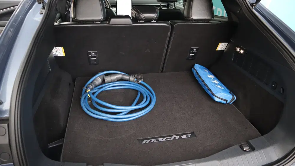 Ford Mustang Mach-E Extended RWD 98 kWh SOH94% Leder LED Car uit 2021, foto 10