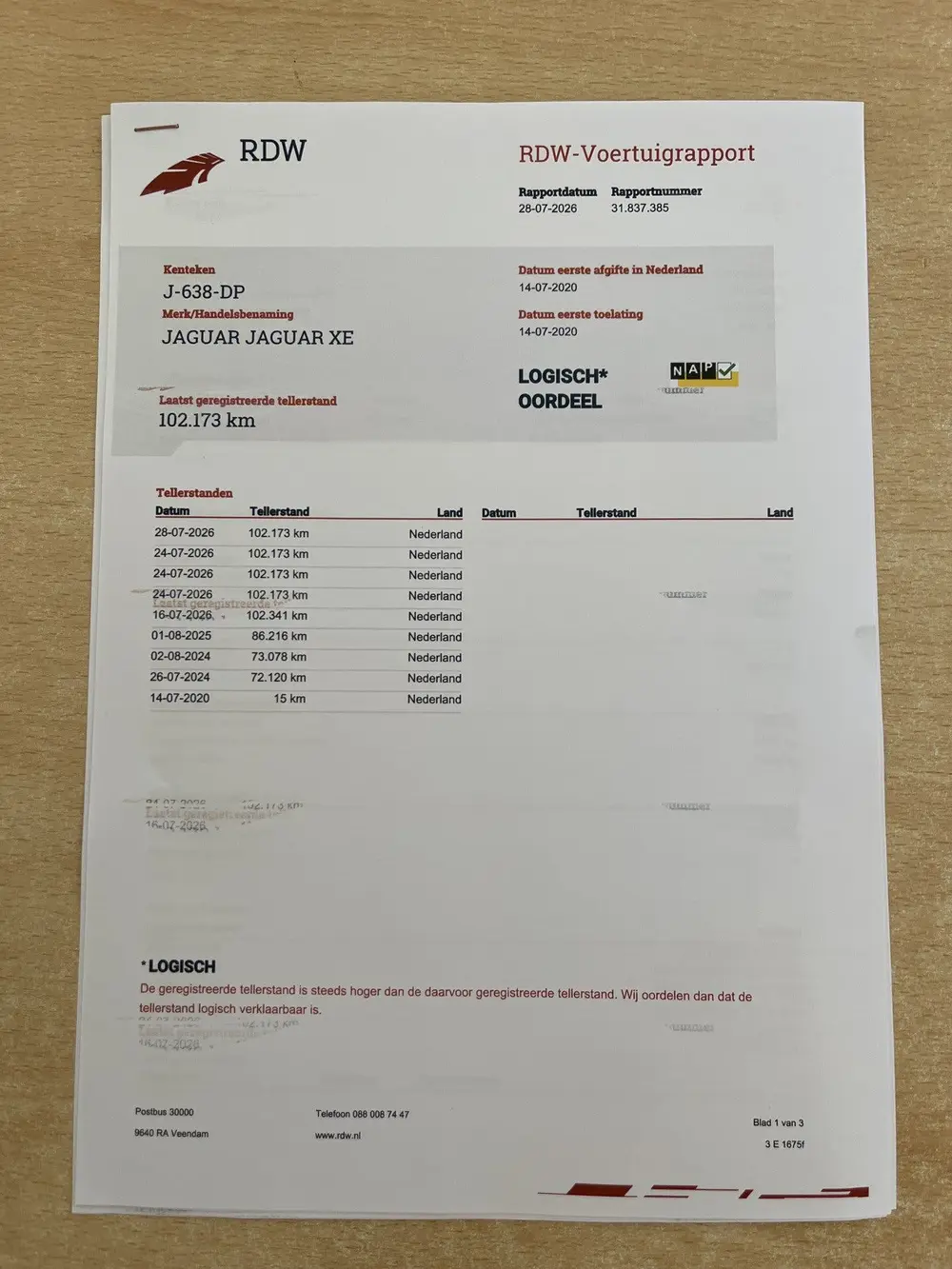 Jaguar XE 2.0t Pure Aut/Ecc/Leer/Navi (bj 2020, automaat) uit 2020, foto 16