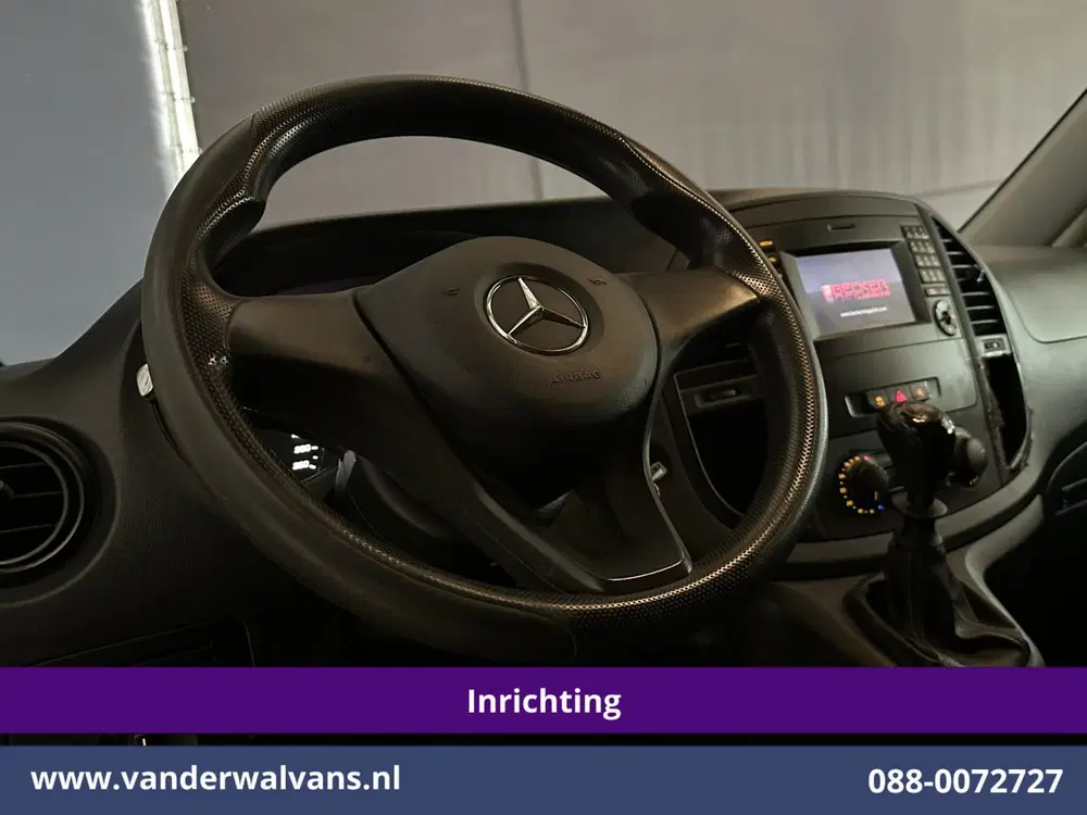 Mercedes-Benz Vito 114 CDI 136pk L3H1 Inrichting Euro6 Airco uit 2019, foto 13
