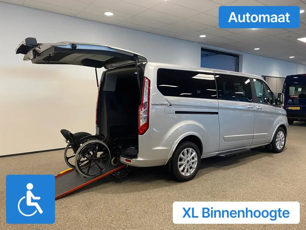 Ford Tourneo Custom L2H1 Rolstoelbus Automaat Bodemverlaging uit 2020, foto 2