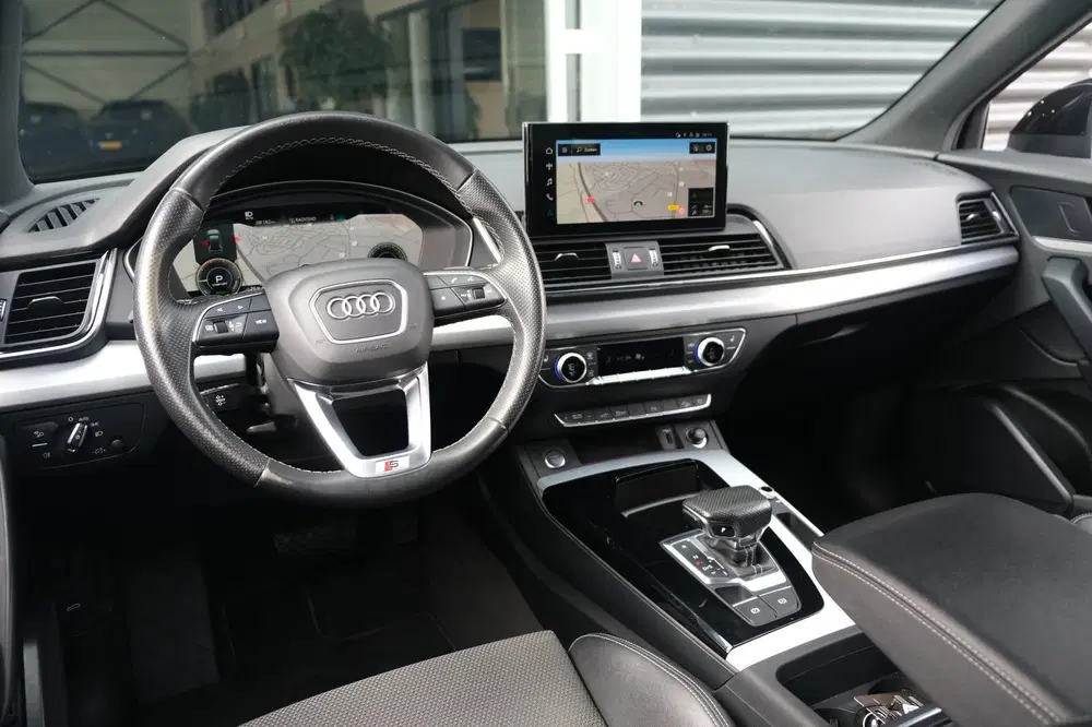 Audi Q5 50 TFSI e Quattro 299PK S-line Leder Navi uit 2023, foto 12