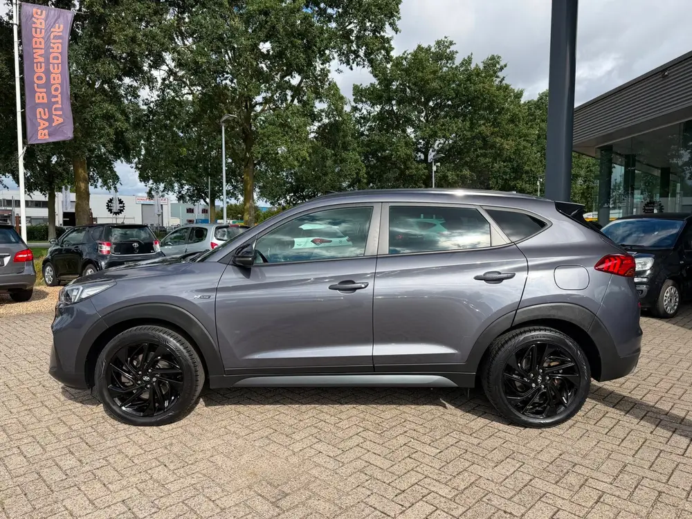 Hyundai Tucson 1.6 T-GDI N-Line Automaat, Navi, Carplay, DAB uit 2019, foto 3