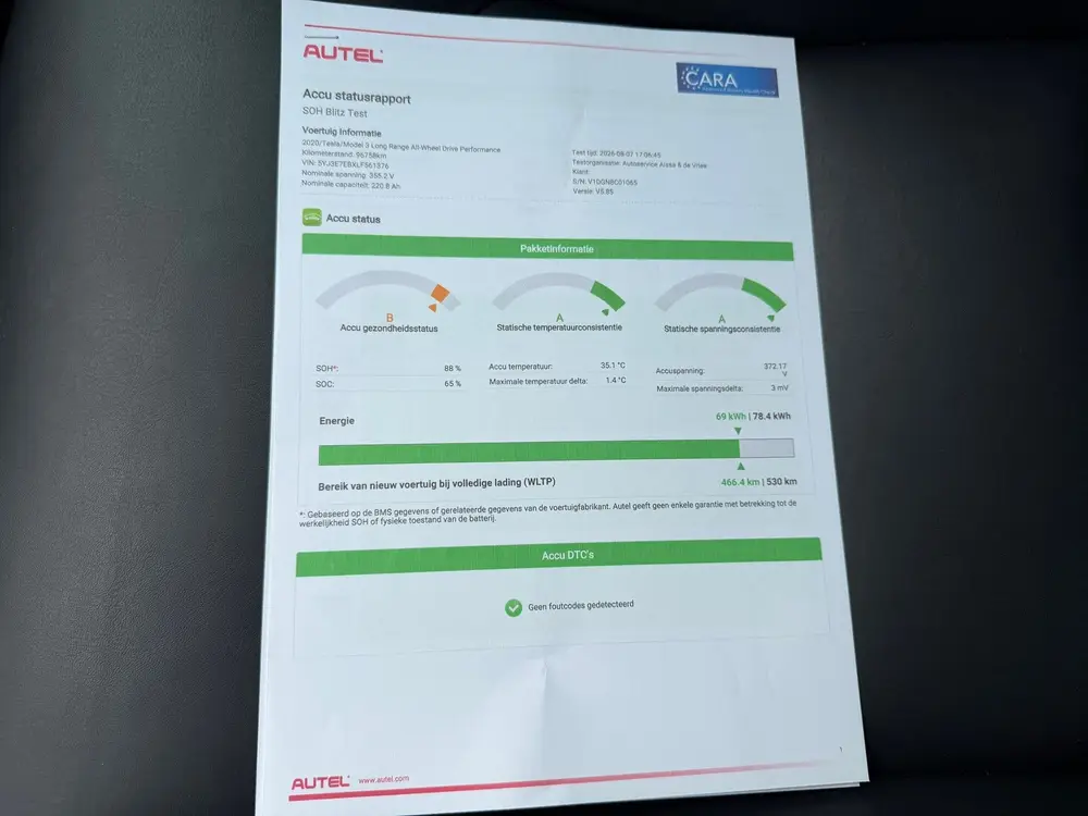 Tesla Model 3 Long Range AWD 75 kWh |SOH 88% + Trekhaak + BT uit 2019, foto 18