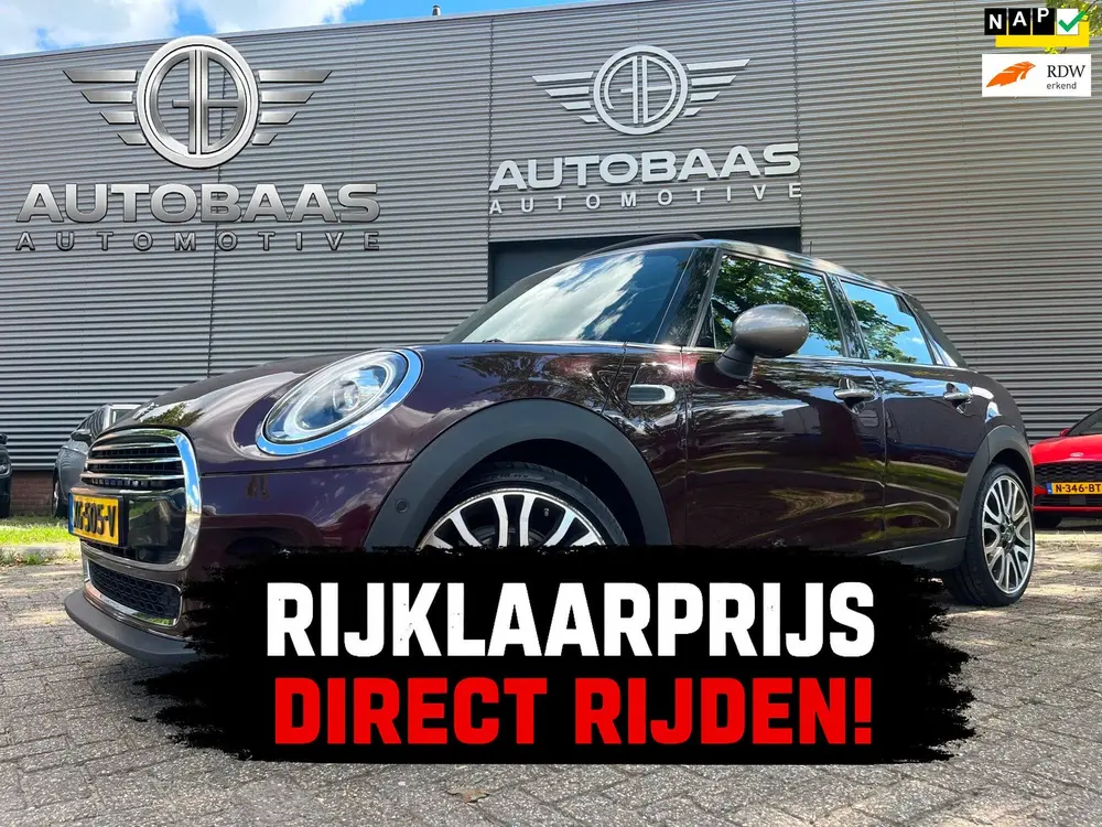 Mini 5-Deurs 1.5 Cooper Chili Automaat +NLAUTO+PANORAMADAK+L uit 2019