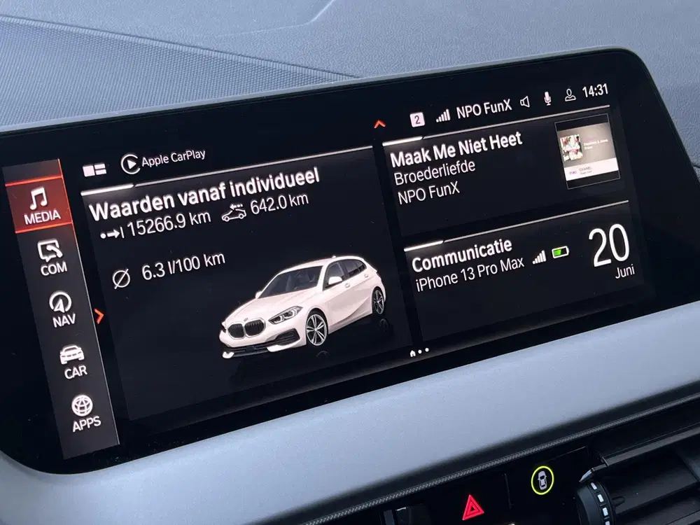 BMW 1-serie 116i M SPORT SHADOW LINE LED NIEUWSTAAT uit 2023, foto 15