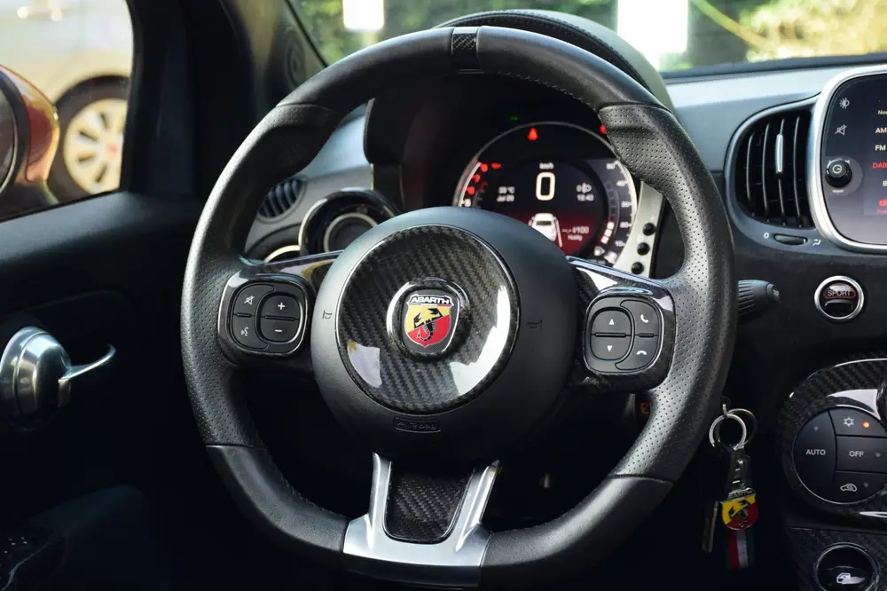 Fiat 500 Abarth Turismo Pack Rosso/Garantie/Carplay/Carbon uit 2019, foto 14