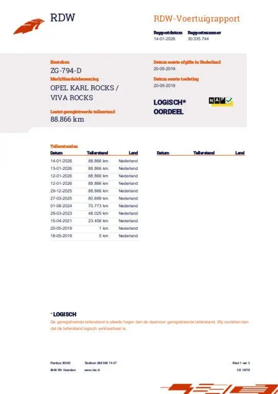 Opel Karl Rocks Online Edition 1.0 | Navigatie | Apple CarPl uit 2019, foto 16