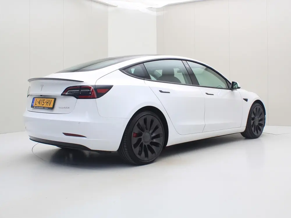 Tesla Model 3 Performance AWD 486pk 75 kWh 87.7% SoH FAC uit 2021, foto 2