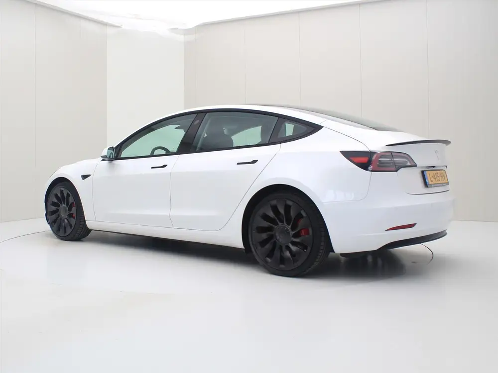 Tesla Model 3 Performance AWD 486pk 75 kWh 87.7% SoH FAC uit 2021, foto 3