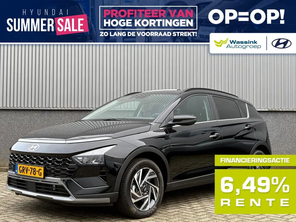 Hyundai BAYON 1.0 T-GDI 48V 100PK Premium Sky Open dak I uit 2024