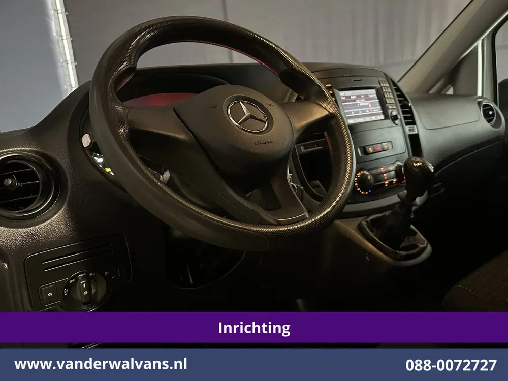 Mercedes-Benz Vito 114 CDI 136pk L3H1 Inrichting Euro6 Airco uit 2019, foto 13