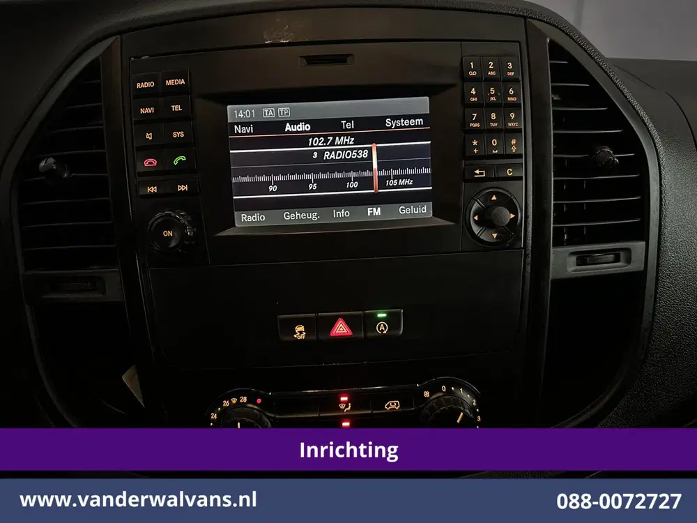 Mercedes-Benz Vito 114 CDI 136pk L3H1 Inrichting Euro6 Airco uit 2019, foto 14