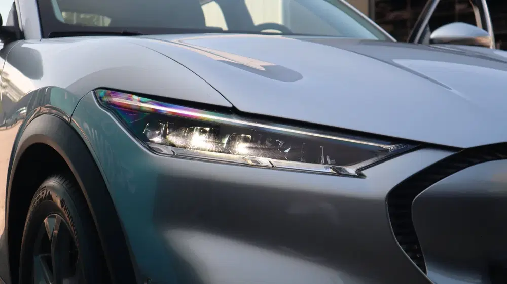 Ford Mustang Mach-E RWD 75 kWh SOH93% Leder LED ACC CarPlay uit 2021, foto 10