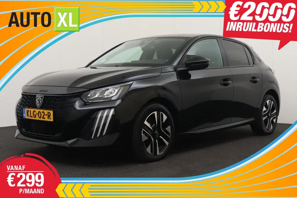 Peugeot 208 1.2T 101 PK Allure Half-Leder Carplay Priv uit 2025