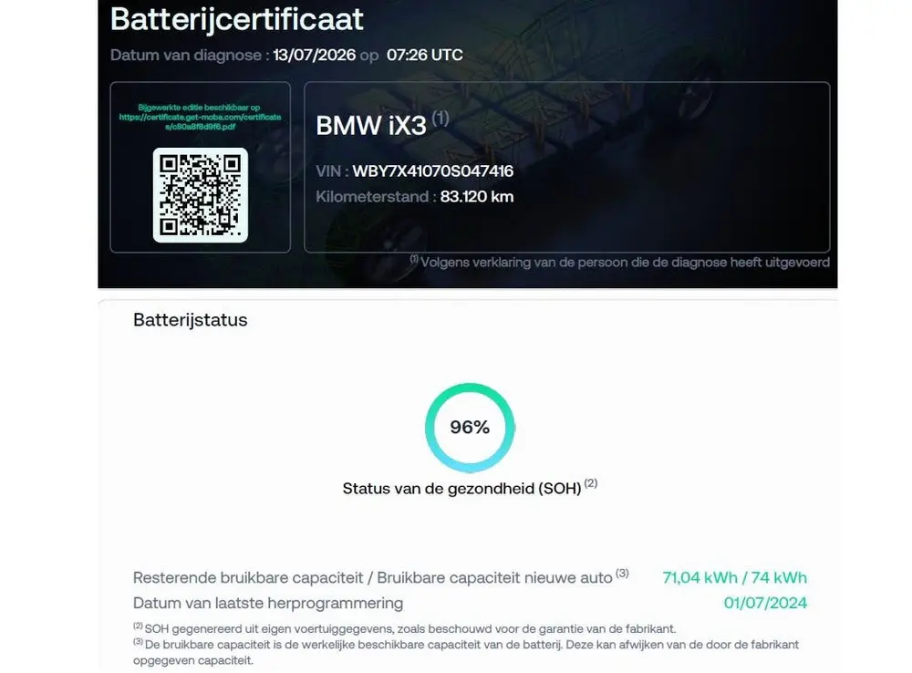 BMW iX3 High Executive 80kWh SOH 96% Panoramadak S uit 2021, foto 7
