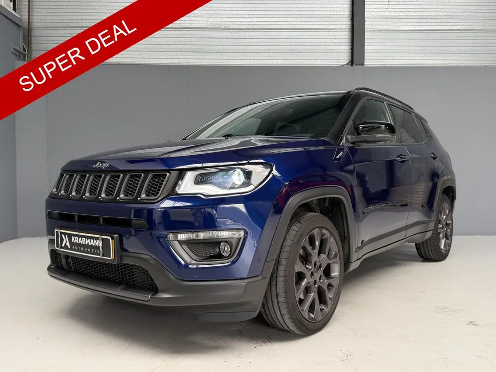 Jeep Compass 1.3T S OrgNL-NAP|Leder|Trekhaak|Automaat uit 2021
