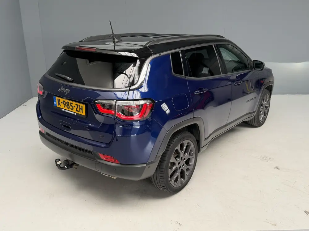 Jeep Compass 1.3T S OrgNL-NAP|Leder|Trekhaak|Automaat uit 2021, foto 12