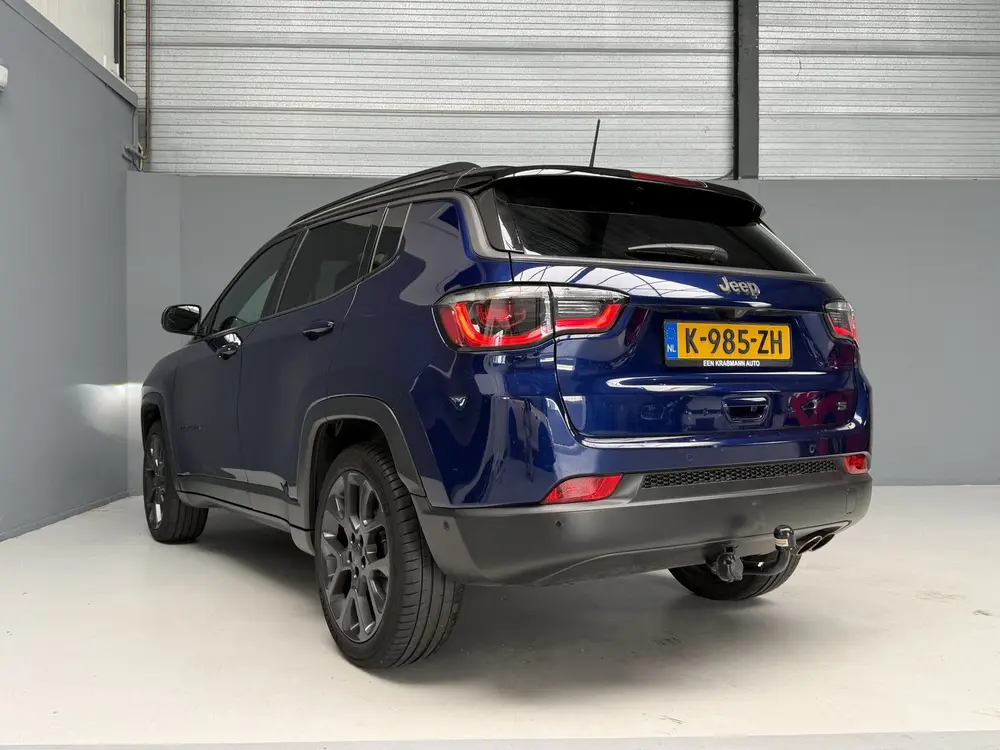 Jeep Compass 1.3T S OrgNL-NAP|Leder|Trekhaak|Automaat uit 2021, foto 3