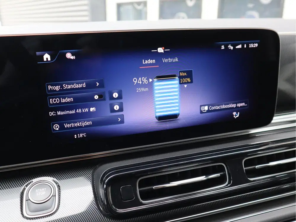 Mercedes-Benz EQV 300 90 kWh L2 uit 2024, foto 14