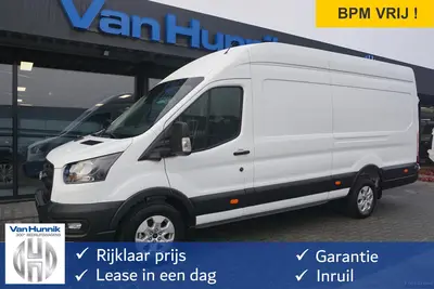 Ford Transit 350L 130PK L4H3 BPM VRIJ Navi uit 2024