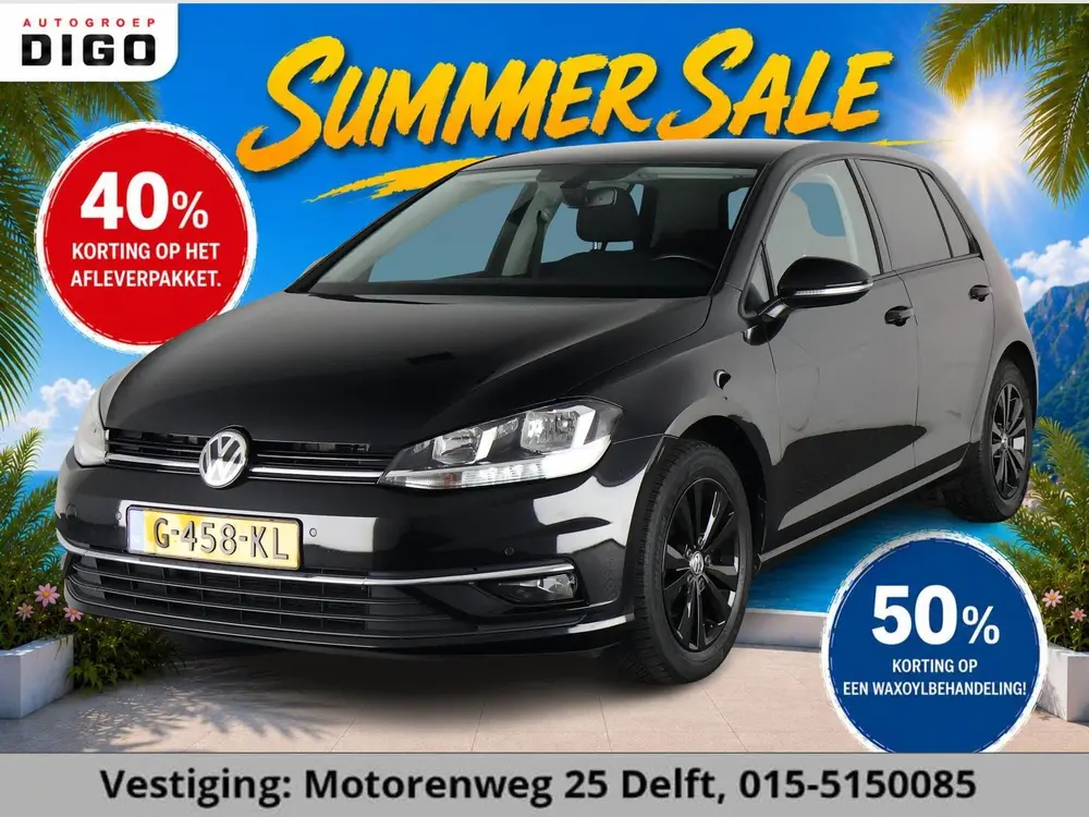 Volkswagen Golf TSI BLACK EDITION EXECUTIVE PACK GAR TOT 8/2 uit 2019