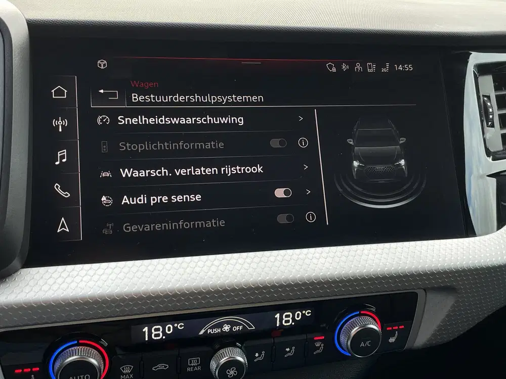 Audi A1 30 TFSI S-line Black Ed. Pijl grijs uit 2023, foto 12