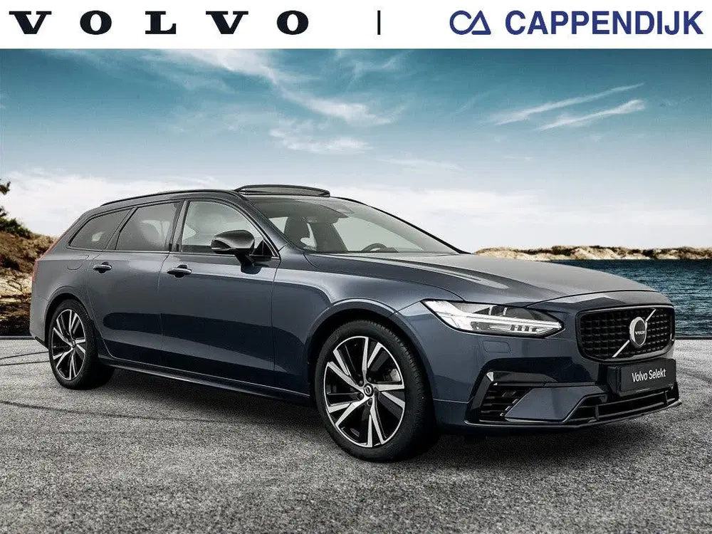 Volvo V90 T6 340PK Recharge R-Design uit 2021