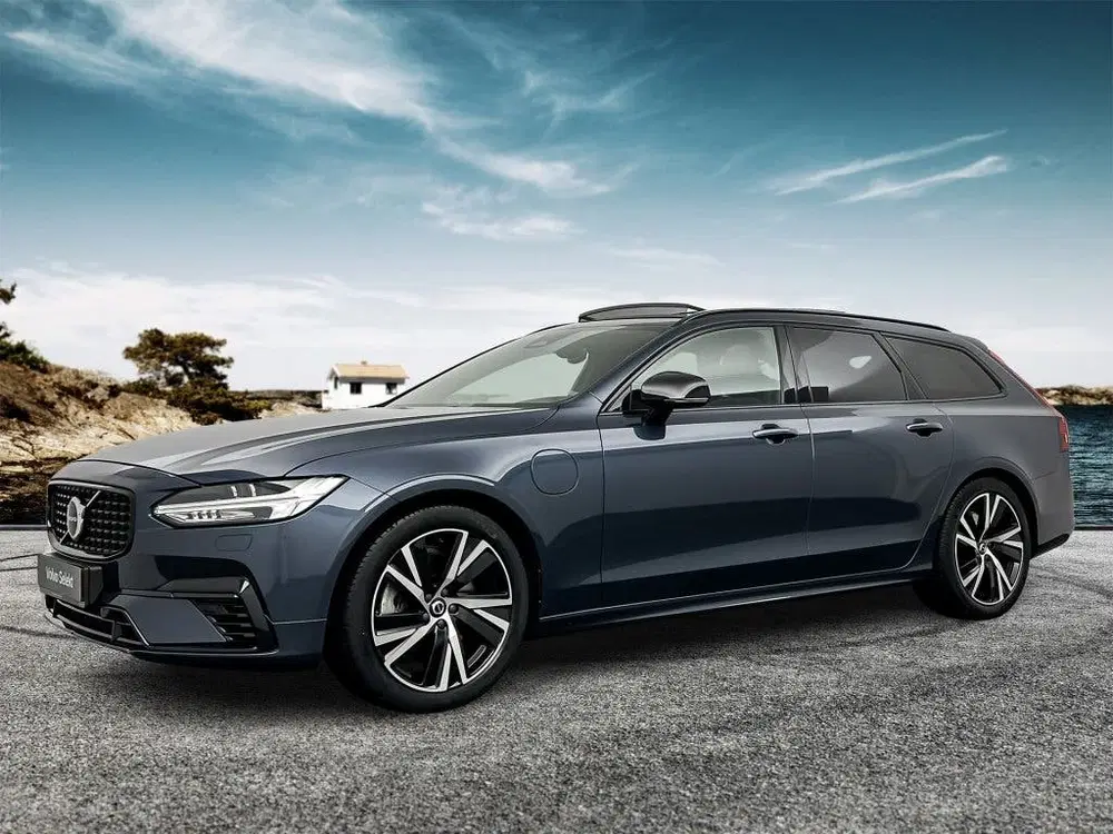 Volvo V90 T6 340PK Recharge R-Design uit 2021, foto 2