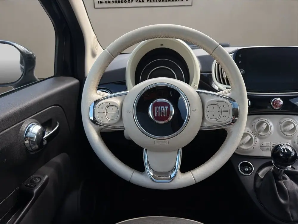Fiat 500 1.2 Lounge 2019 ZWART | Panoramadak | Apple CarPlay uit 2019, foto 13