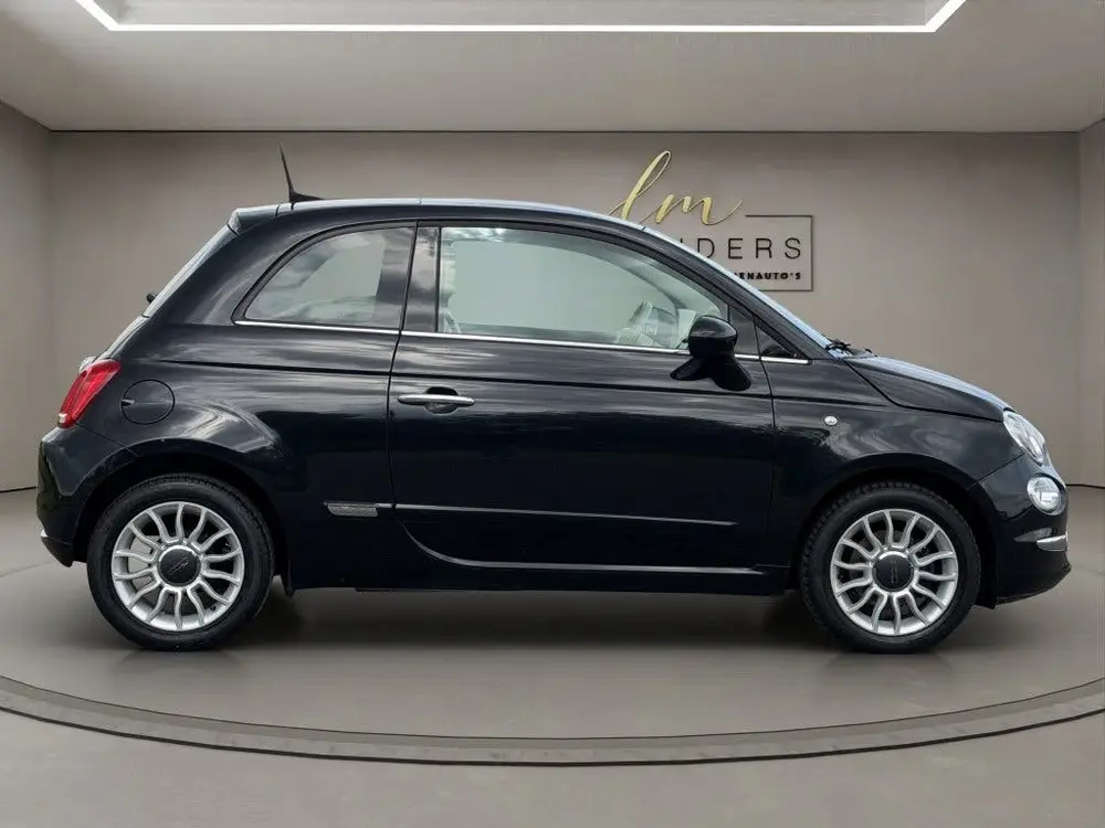 Fiat 500 1.2 Lounge 2019 ZWART | Panoramadak | Apple CarPlay uit 2019, foto 2