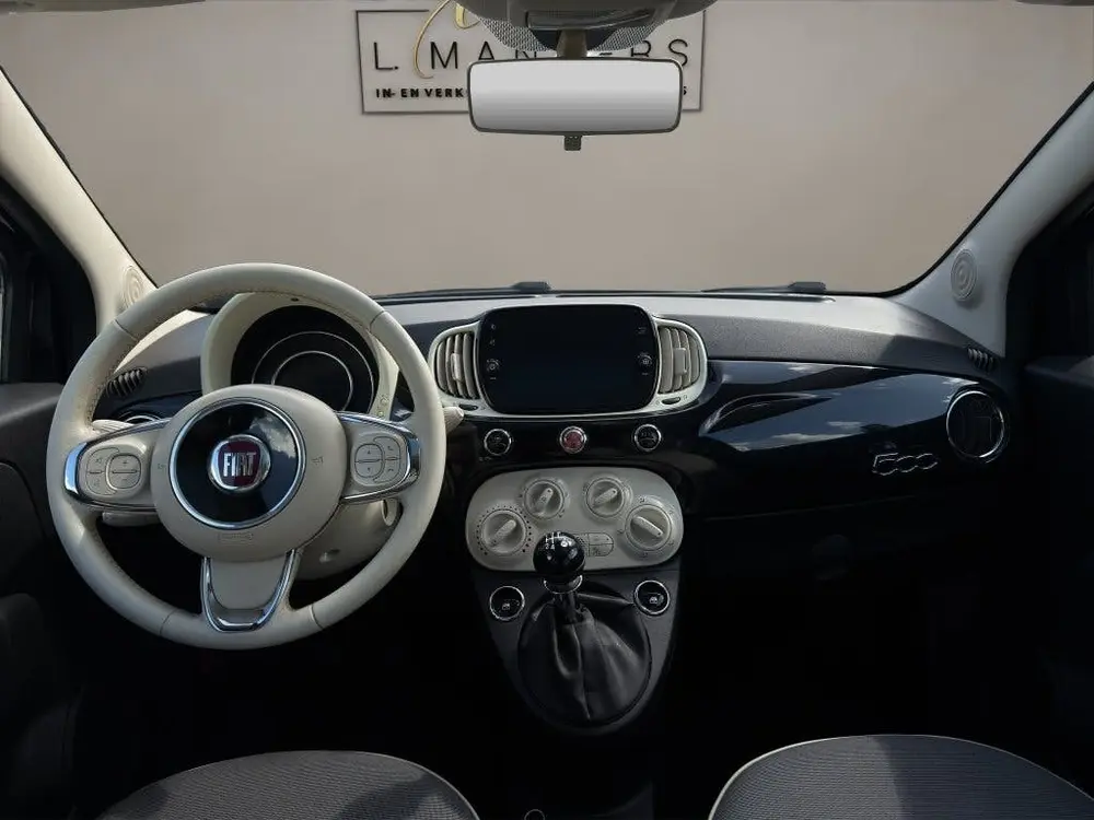 Fiat 500 1.2 Lounge 2019 ZWART | Panoramadak | Apple CarPlay uit 2019, foto 3