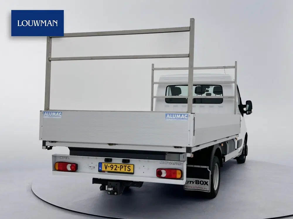 Opel Movano 2.3 Turbo L2H1 DL Open laadbak 146pk Trekh uit 2022, foto 3