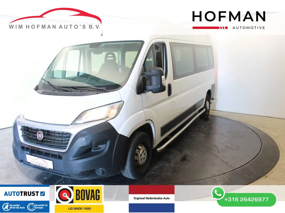 Fiat Ducato CNG L3h2 Airco 9 Persoons rolstoelbus Netto uit 2019