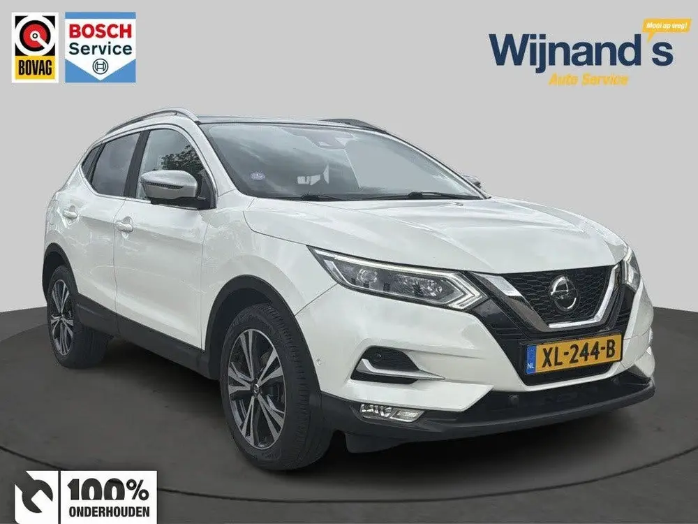 Nissan Qashqai 1.3DIG-T Tekna + | Pano | Leer | 360gr camera uit 2019