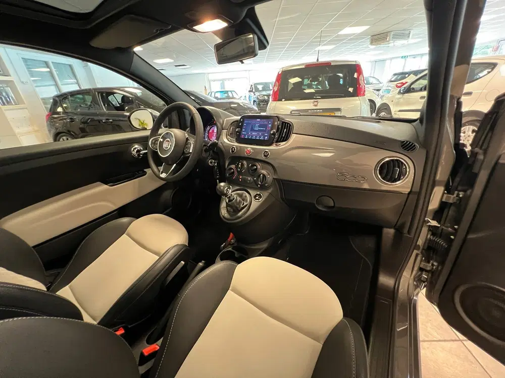 Fiat 500 1.0 Hybrid Dolcevita Lederen bekleding uit 2023, foto 14